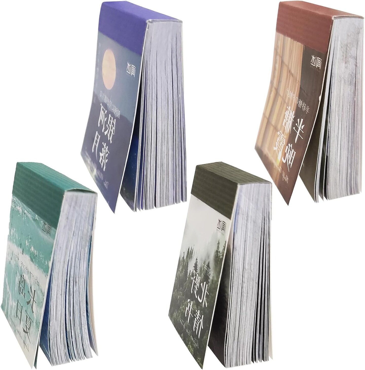 200pcs Washi Paper Scrapbook Stickers Set 4 Styles (Multicolor3)