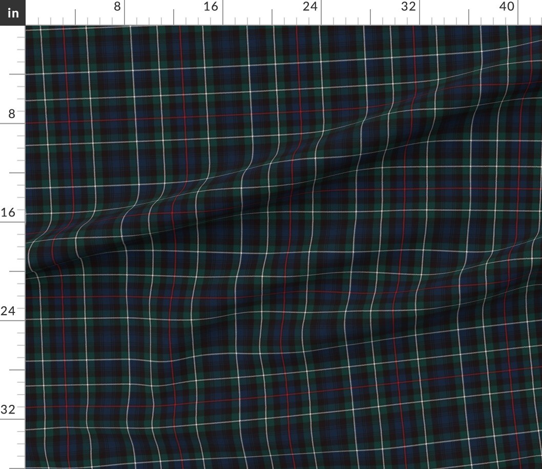 Various Fabrics by the Yard or Fat Quarter Tartan Plaid Geometric Squares Home Decor Checked Green Custom Printed Fabric by Spoonflower