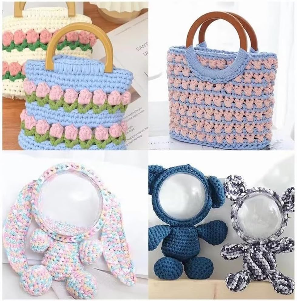 1 Pack Knitting Yarn Colorful Crochet Cloth