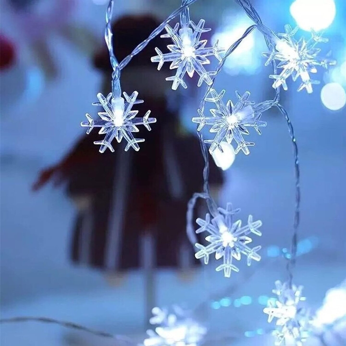 Christmas Snowflakes String Lights