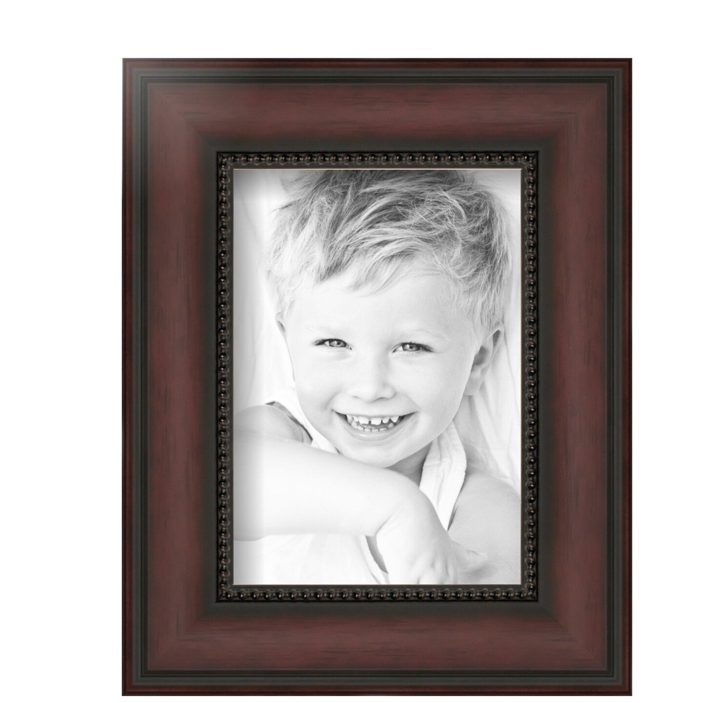 ArtToFrames 5x7 Inch Picture Frame, This 1.75 Inch Custom Wood Poster Frame is Available in Multiple Colors, Great for Your Art or Photos - Comes with Regular Glass and Corrugated Backing (A68AJ)