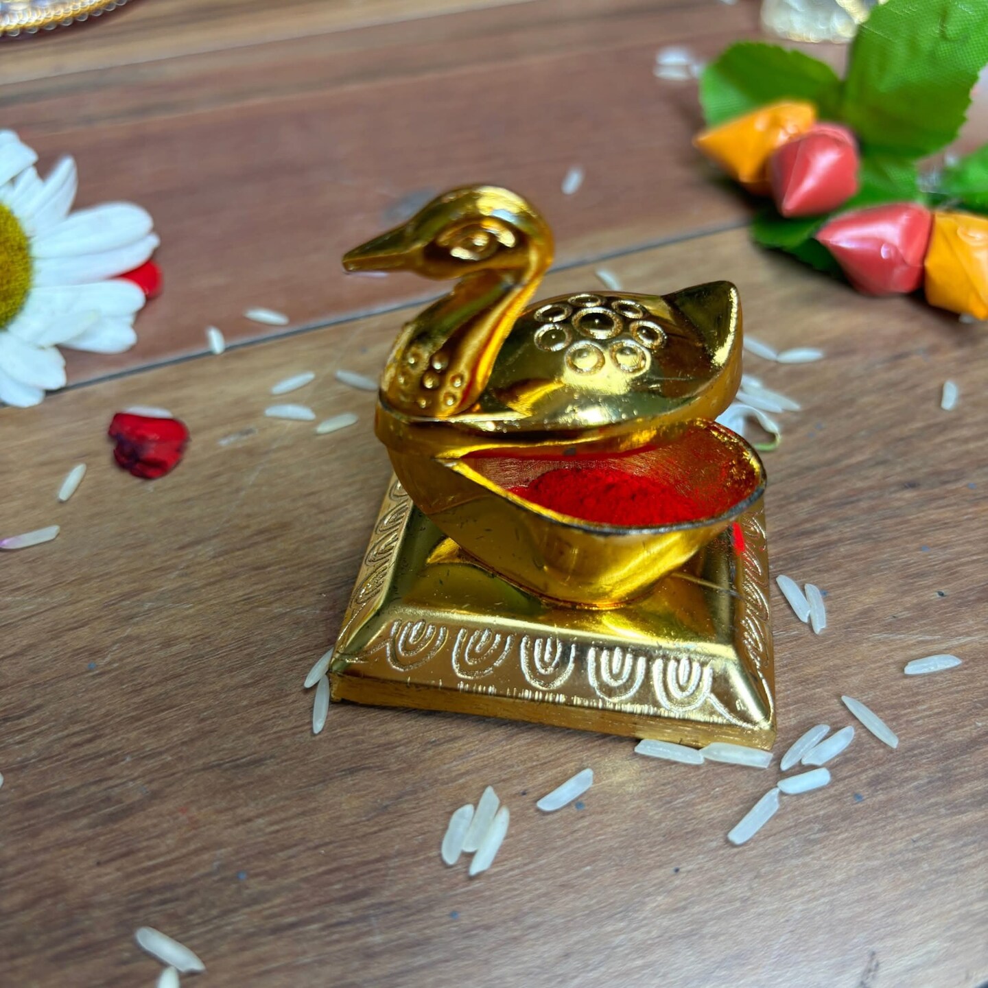 Pooja Return Gift Bulk Haldi Kumkum Thali Holder, , Indian Housewarming Gifts, Shivratri, Wedding Favor, Navarathri Favors, Baby Shower Gift