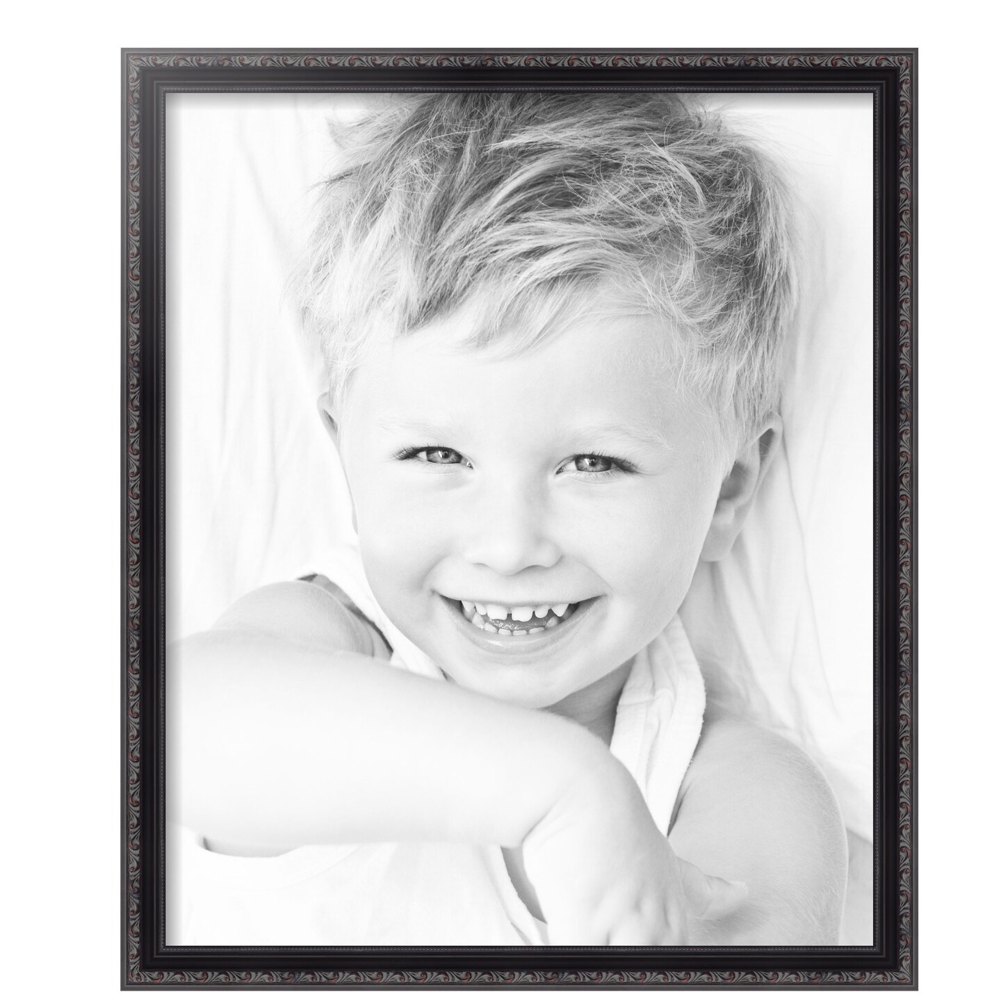 ArtToFrames 20x24 Inch Picture Frame, This 1.25 Inch Custom Wood Poster Frame is Available in Multiple Colors, Great for Your Art or Photos - Comes with Economy Acrylic and Corrugated Backing (A40OW)