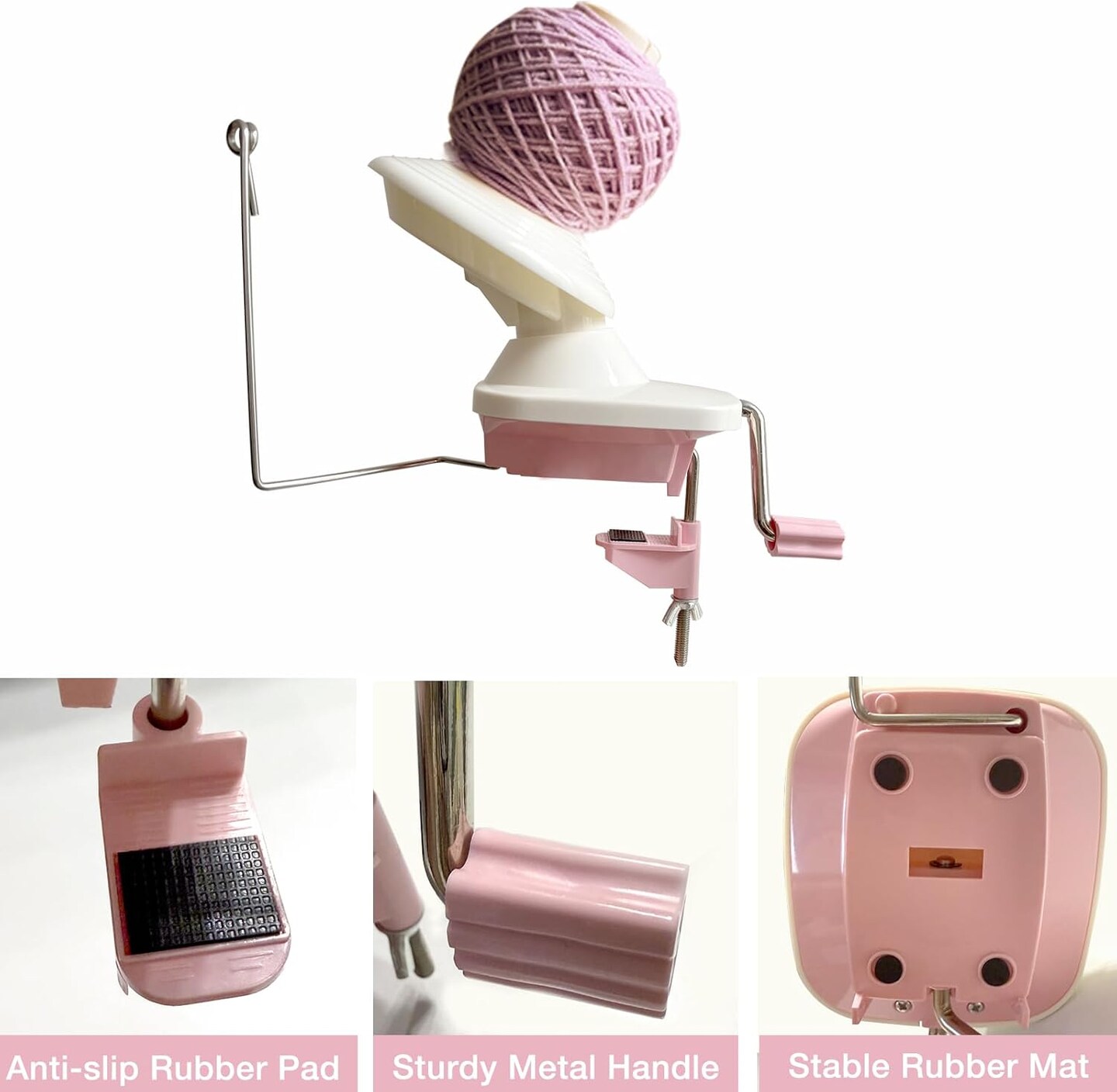 Yarn Ball Winder for Crocheting