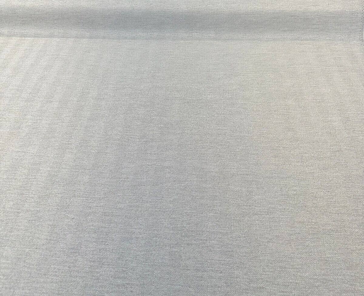 1 Yard Flip Flop Light Gray Oyster Herringbone Outdoor Upholstery Fabric 59 Inches Wide