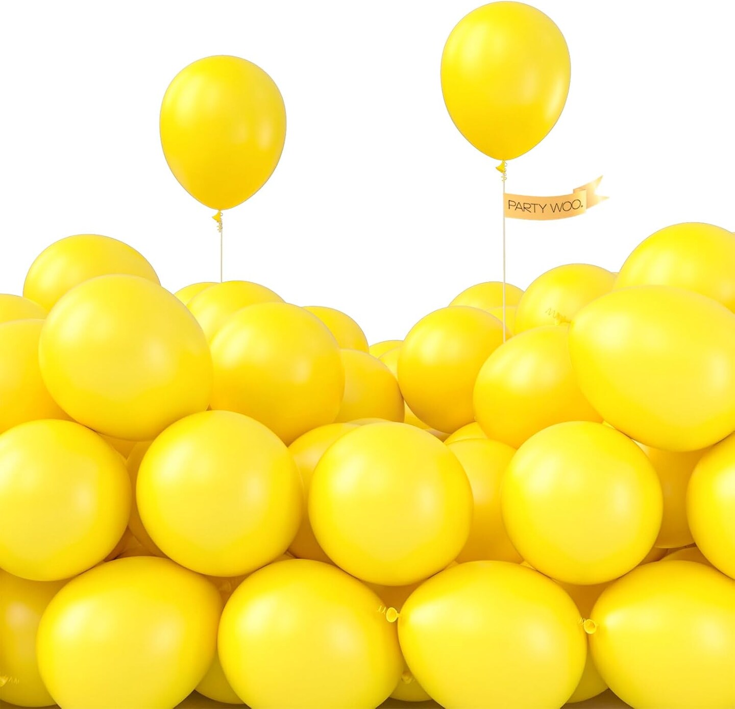 50pcs 5 Inch Small Mini Matte Yellow Latex Balloons(Yellow-y55)12.99 x 8.66 x 0.75 inches
