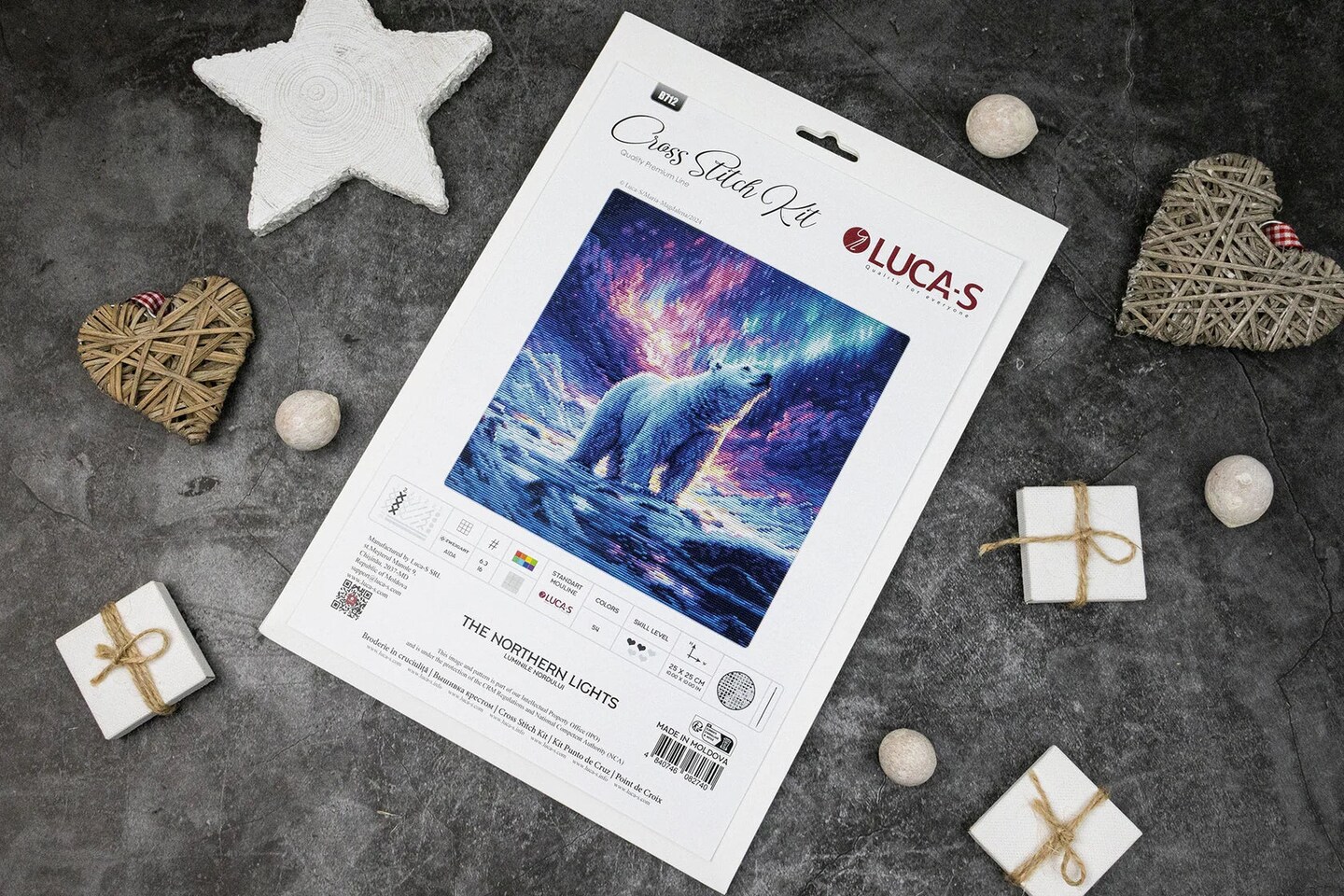 &#xA0;The Northern Lights B712L Counted Cross-Stitch Kit