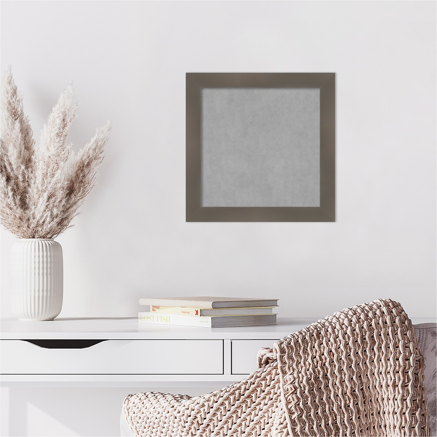 Edwin Wood Framed Magnetic Board