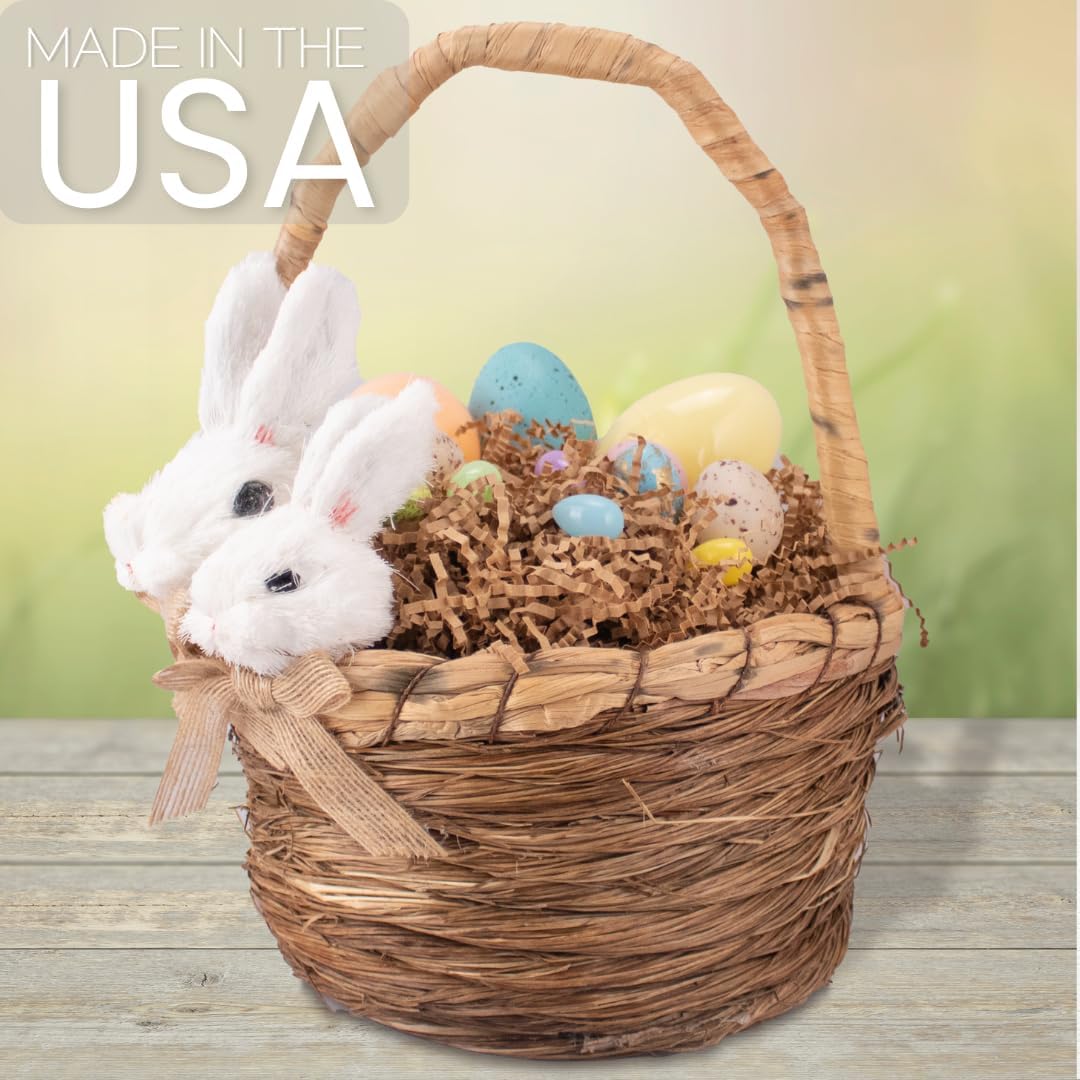 2 LB - Kraft - Crinkle Cut Paper Shred Filler great for Gift Wrapping, Basket Filling, Birthdays, Weddings, Anniversaries