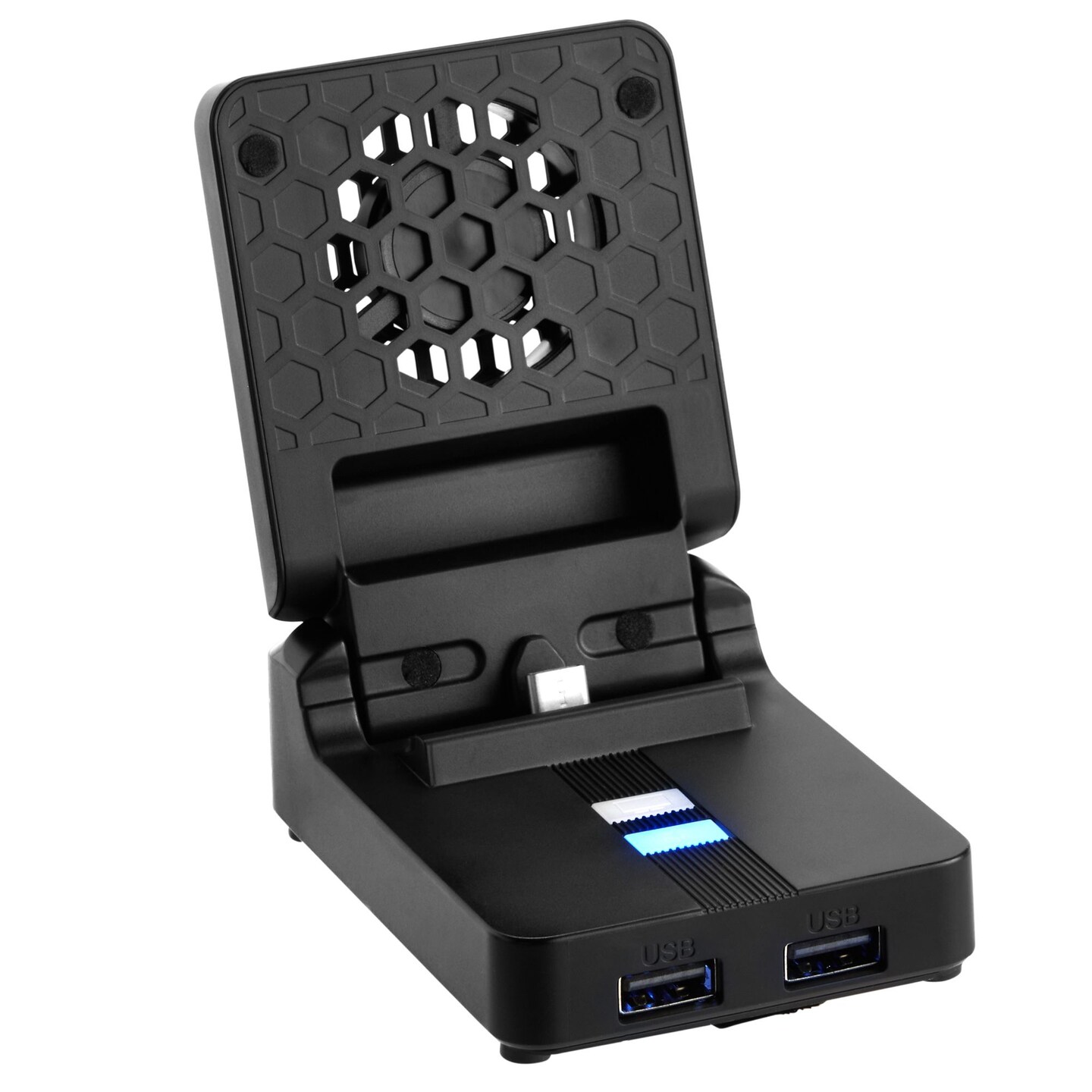 Docking Station for Nintendo Switch/ Switch OLED, Portable TV Dock with Cooling fan, HDMI and USB Outputs, Black