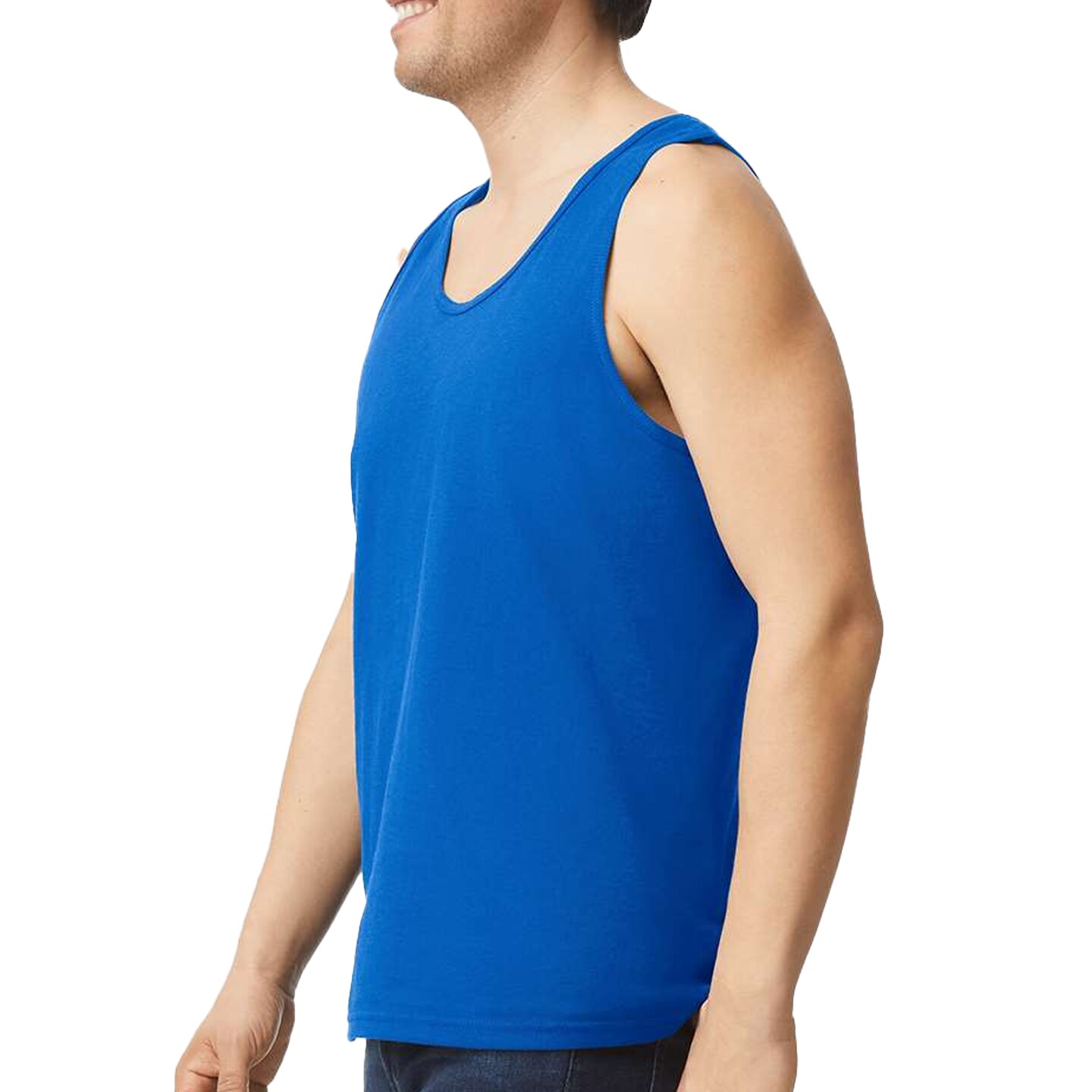 Gildan Ultra Cotton Tank Top, Workout Sleeveless Muscle Shirts