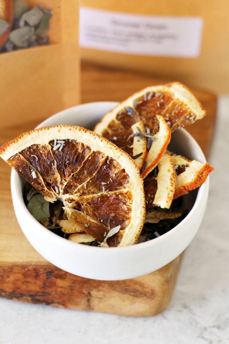 Simmer Down Calming Herbal Citrus Simmer Pot Kit - Simmering