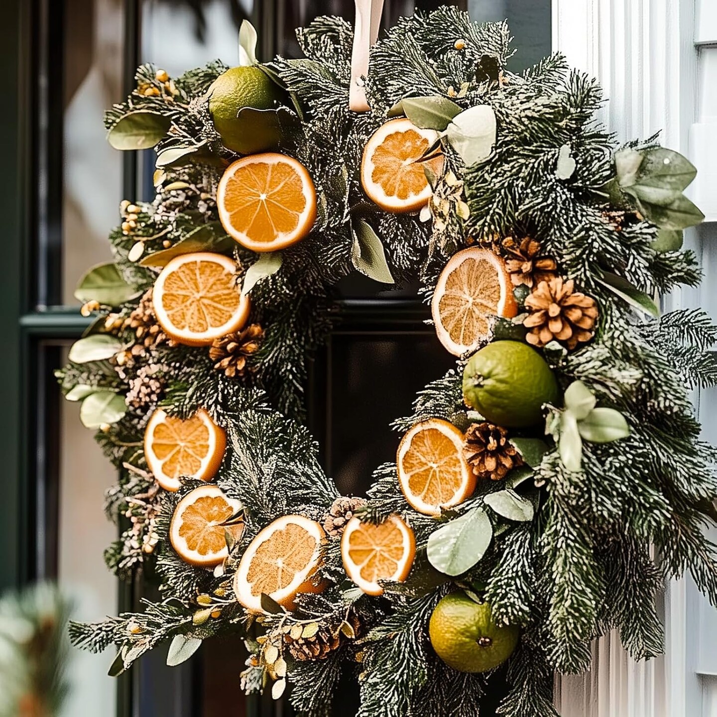 10 Ft Dried Orange Slice Fall Christmas Garland,Fall Decor - Christmas Decorations