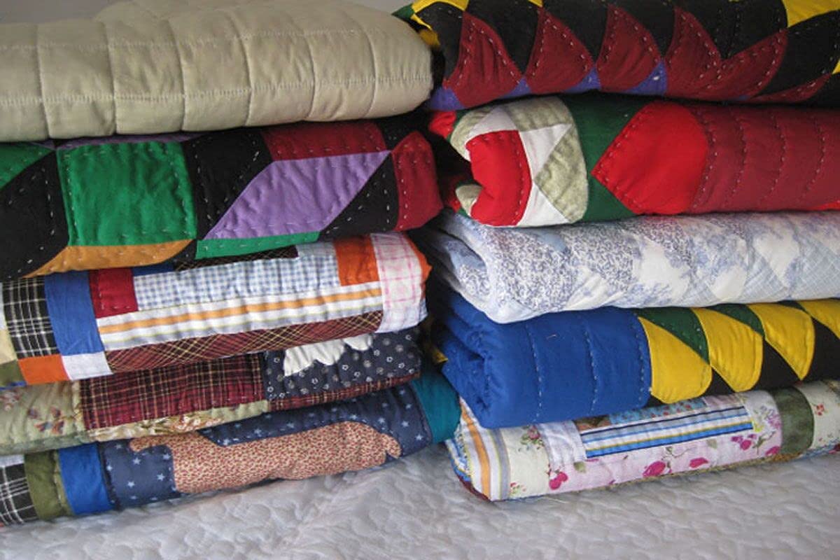 HANPATQUI 60 x 60 inch Quilt Batting Throw Size, Natural Cotton Quilting Batting for Quilts