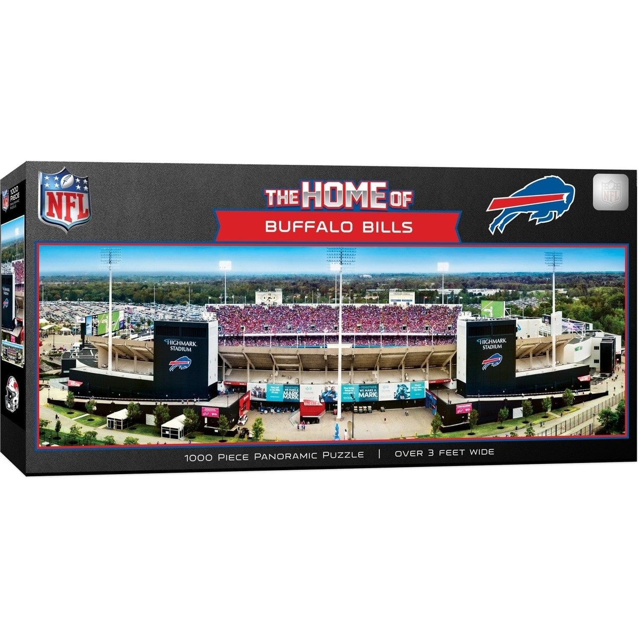 Buffalo Bills Nfl Stadium View 1000 Piece Panoramic Jigsaw Puzzle Usa Made