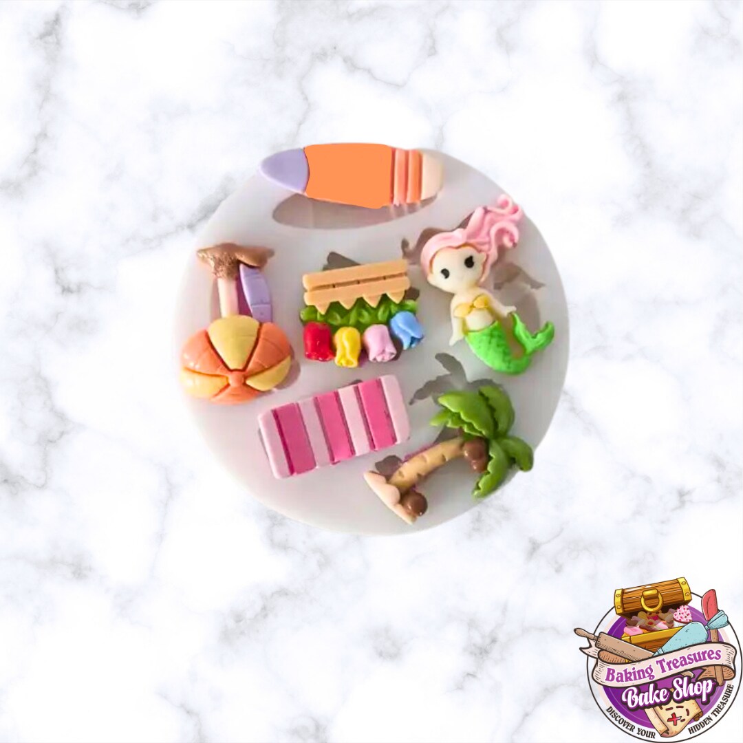 Beach Themed Silicone Mold