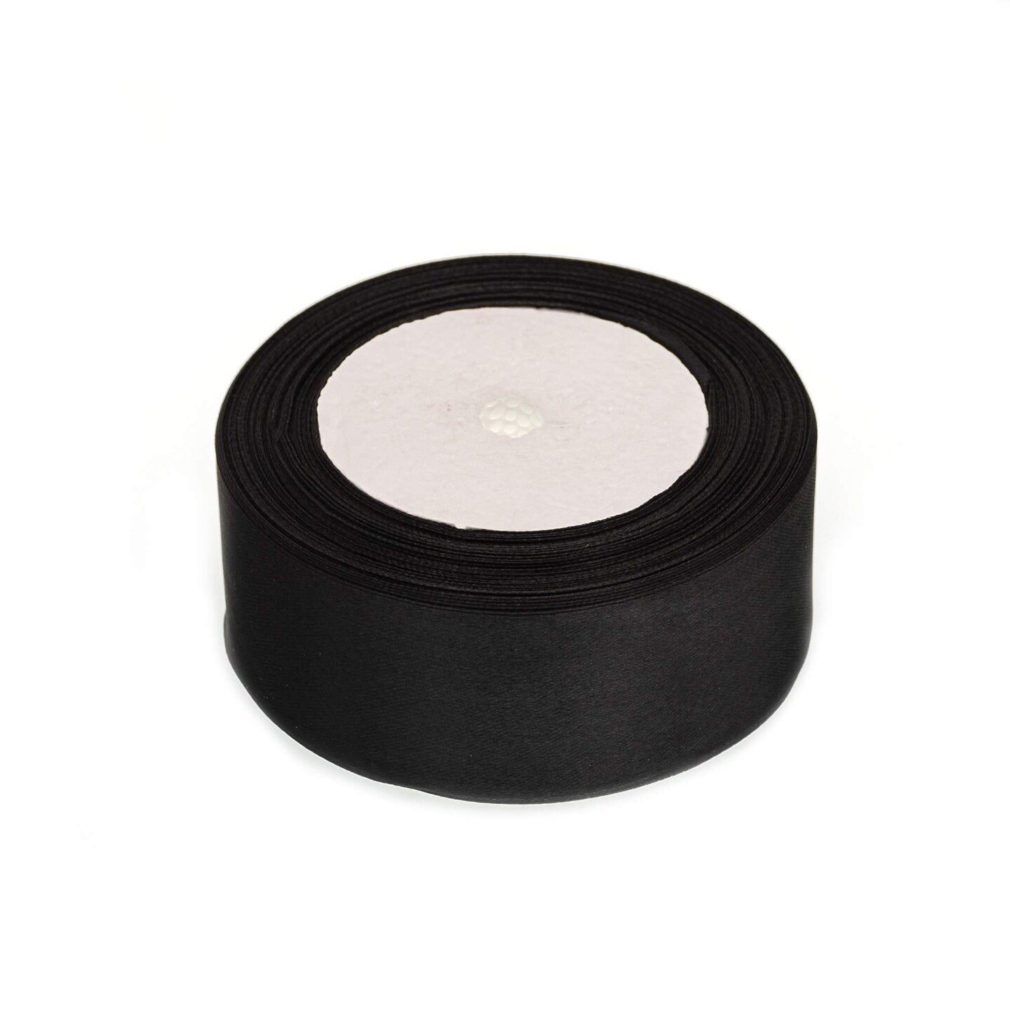 ATRBB 25 Yards 1-1/2 inch Wide Satin Ribbon Perfect for Wedding,Handmade Bows and Gift Wrapping(Black)