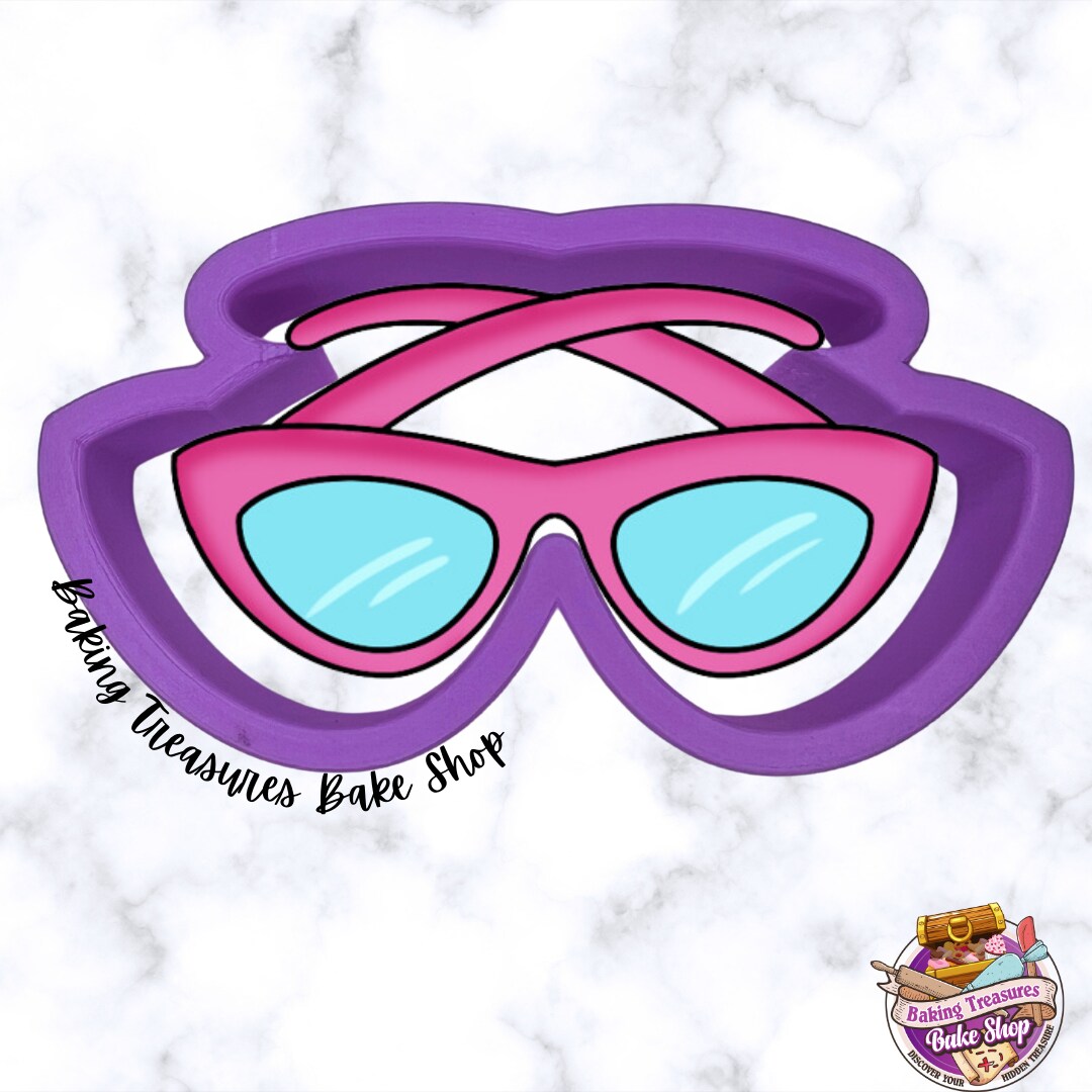 Barbie Doll Sunglasses Cookie Cutter
