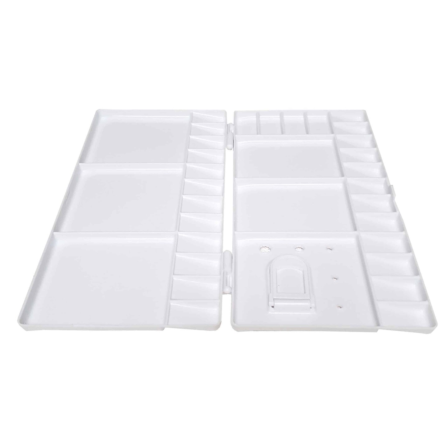 Zieler&#xAE; Compact Folding Artist Sturdy Plastic Palette 33 Wells