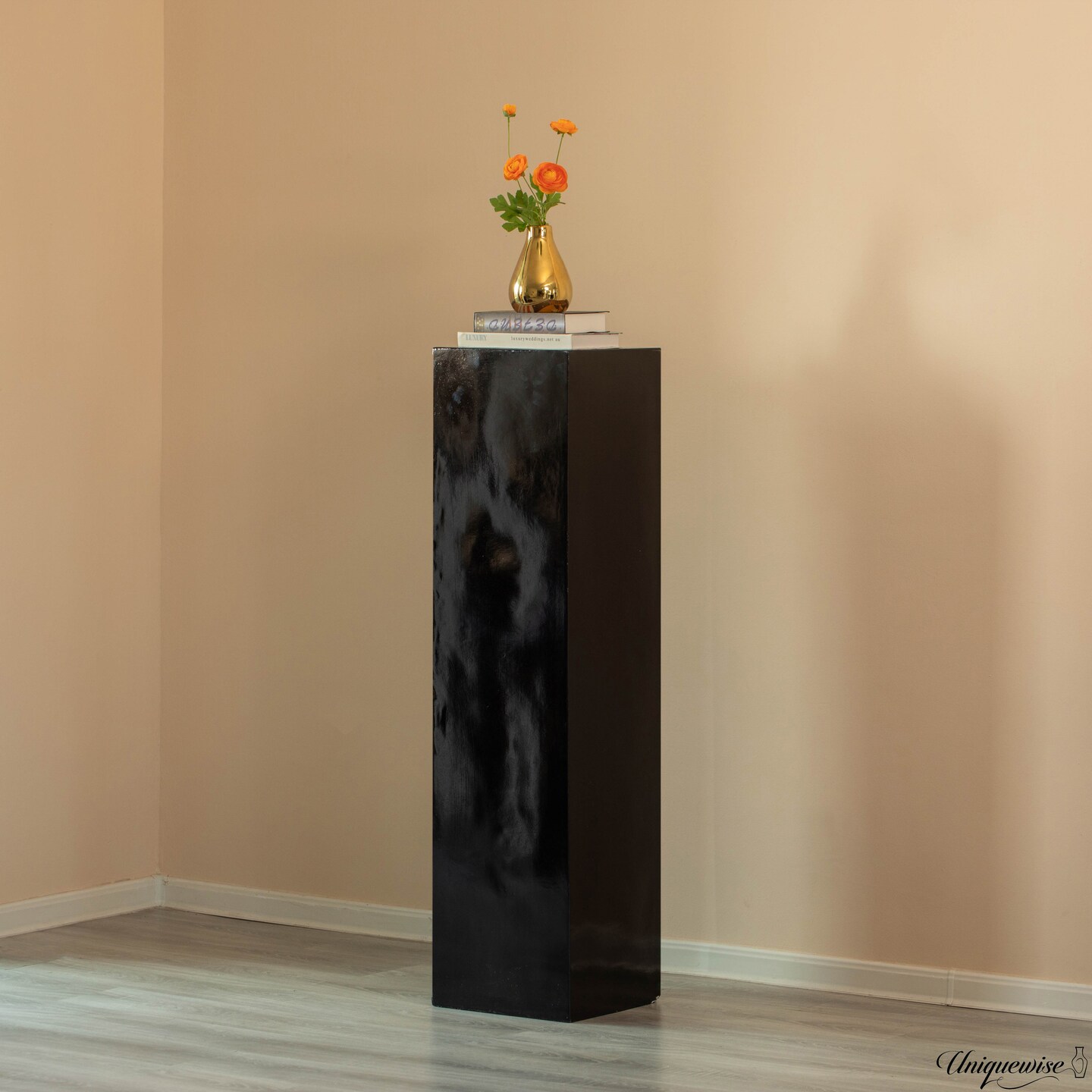 Flower Stand cube, Interior Design, decorative display cube, Wedding Pedestal stand, Centerpiece, Flower Display Stand, Home Décor, for Entryway, Living Room, or Dining Room