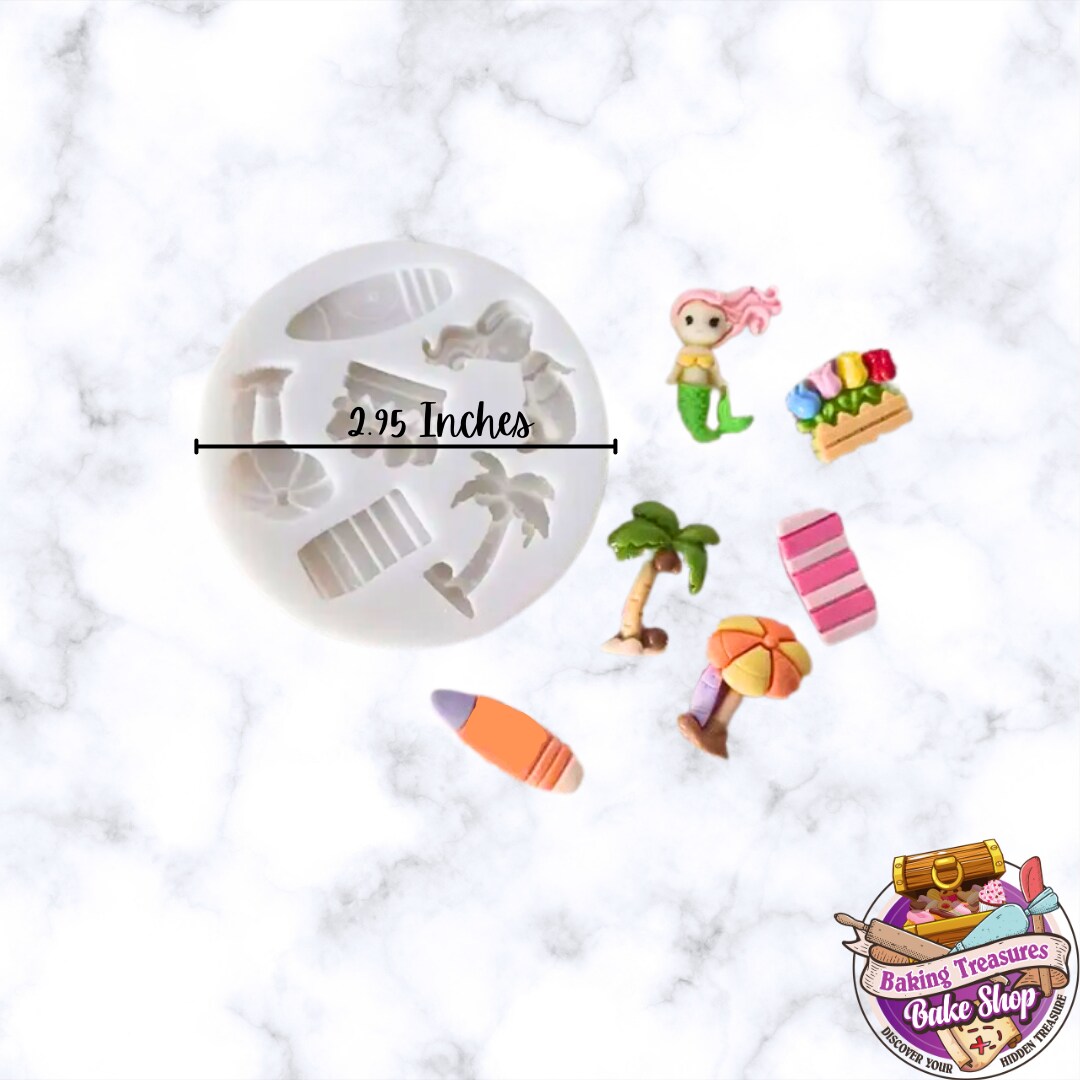 Beach Themed Silicone Mold