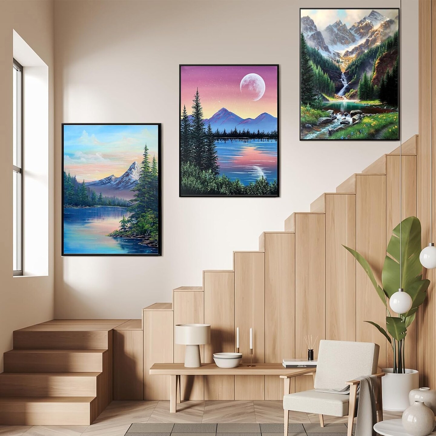 6 Pack Diamond Painting for Adults 5D Diamond Painting Kit
