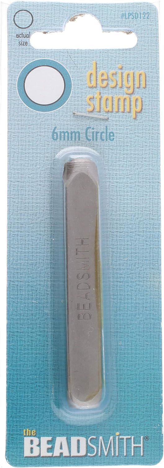 The Beadsmith Steel Design Stamps - Jewelry Stamping Tools, Eagle Design, 2.25 Inches w/ 6 mm Base