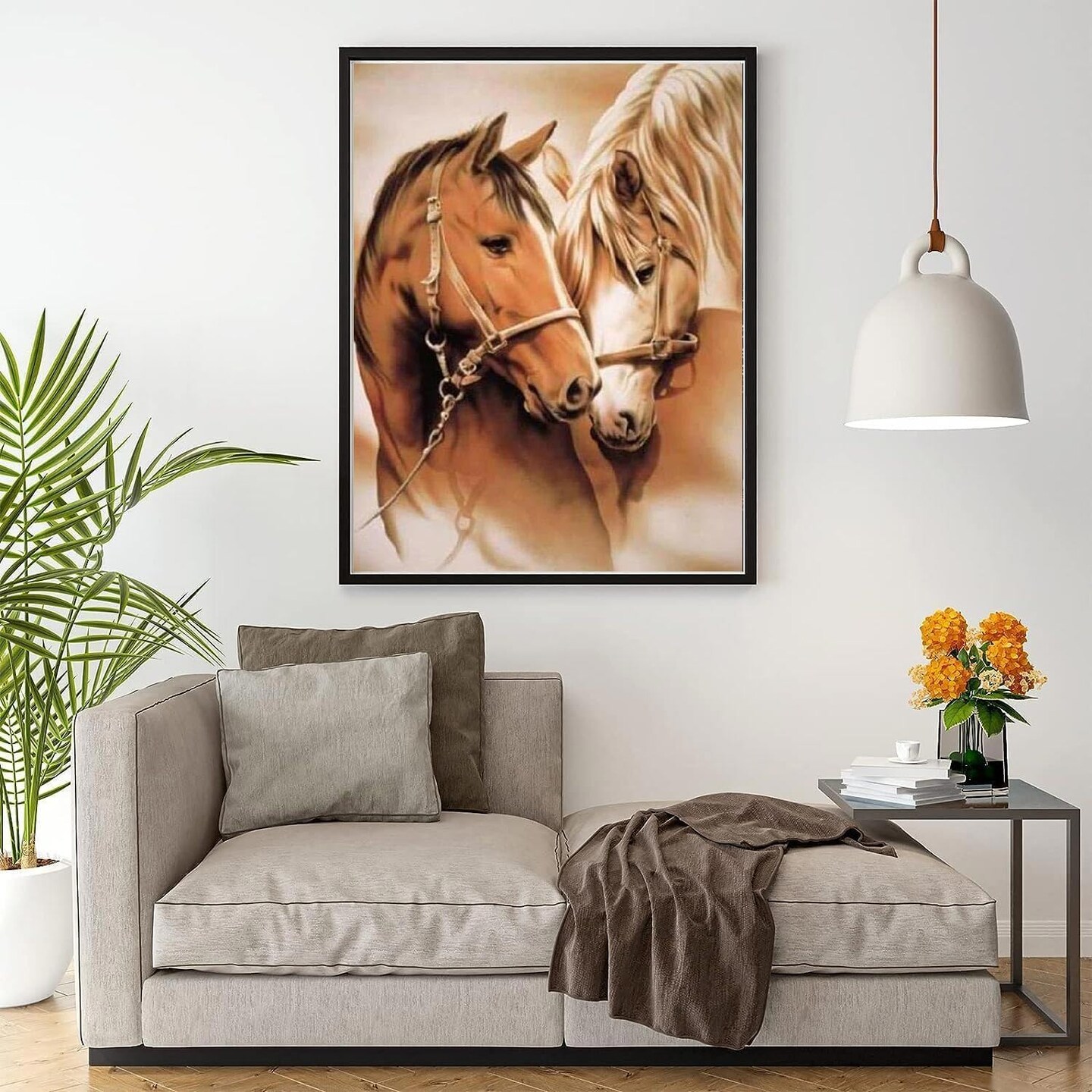 Horses Diamond Painting Kits - 12X16 Inch