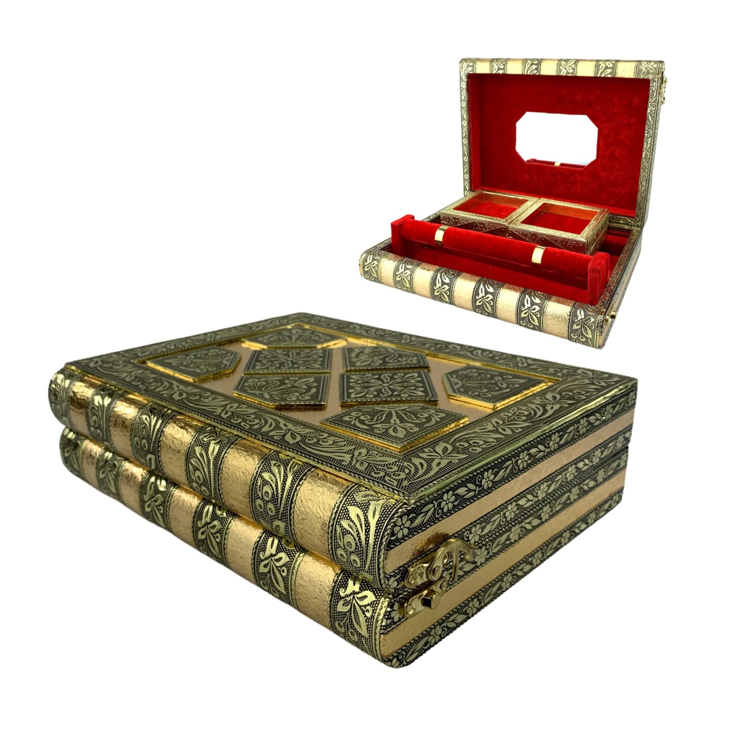 Jewelry Box, Bangle Box, Indian Pakistani Arab Wedding, Dulhan Gift, Vanity Box, Bridemaid Jewllary Box