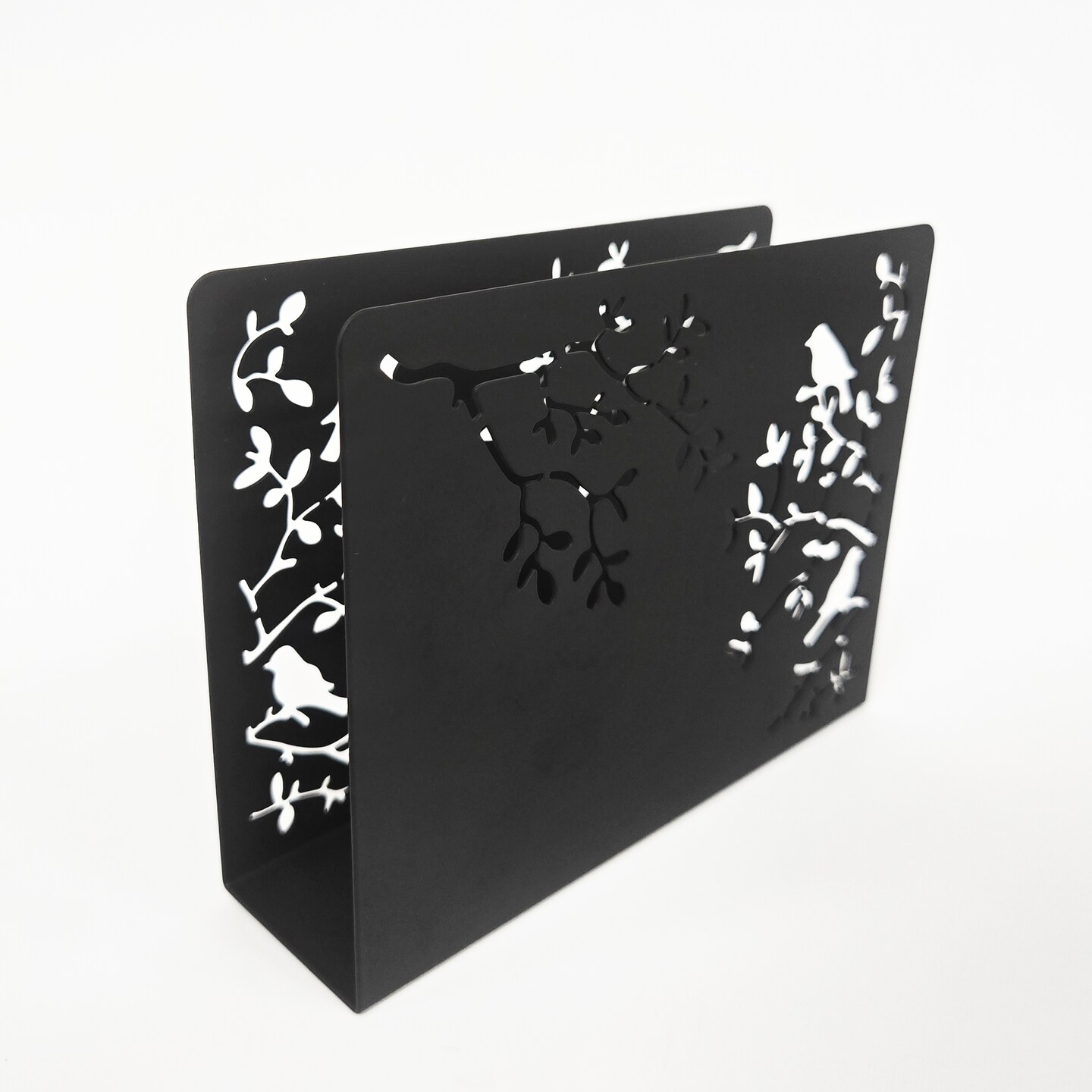 Mango Steam Songbird Tabletop Napkin & Letter Holder for Home, Kitchen, Restaurants