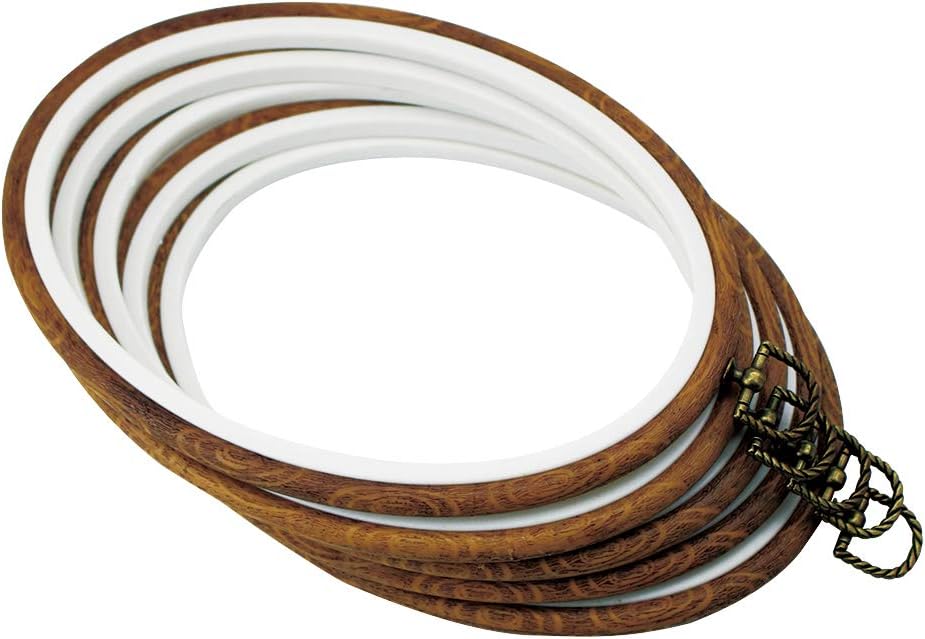 9&#x27;&#x27; Oval Embroidery Hoops