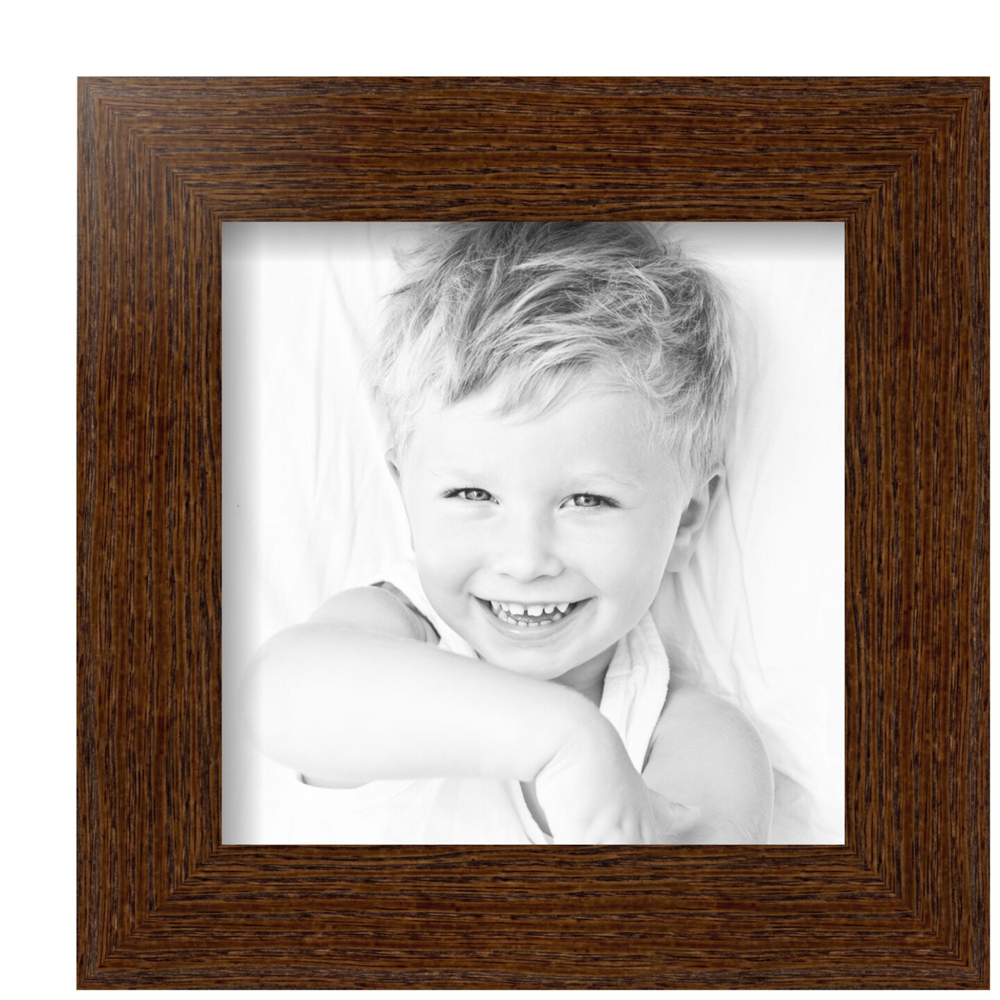 ArtToFrames 8x8 Inch Picture Frame, This 1.75 Inch Custom Wood Poster Frame is Available in Multiple Colors, Great for Your Art or Photos - Comes with Regular Glass and Corrugated Backing (A27DW)