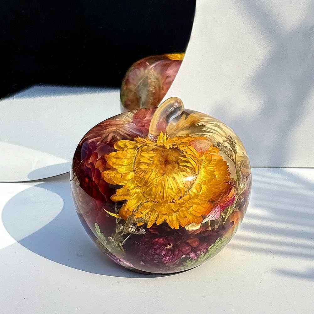 3D Apple Mold, Fruit Silicone Mold for Resin, Soap, Gypsum
