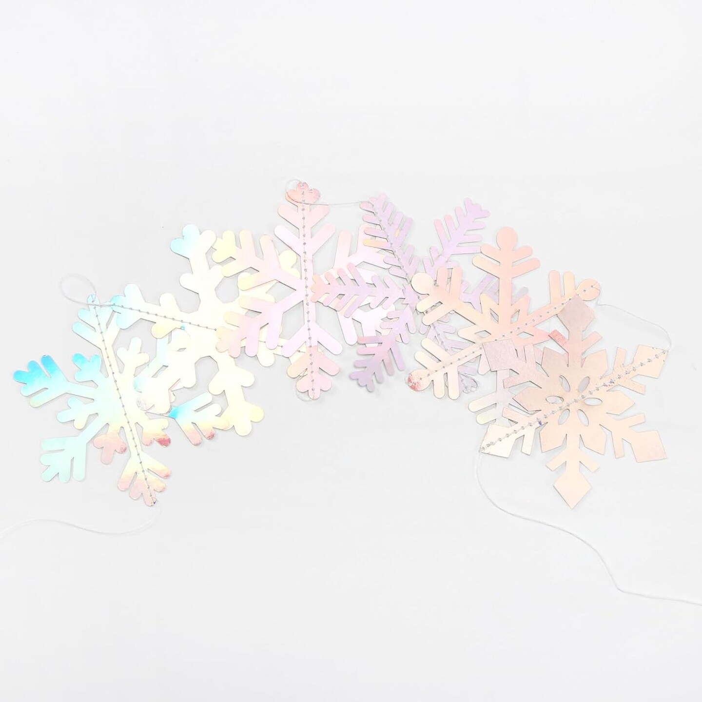 Iridescent-Holographic Snowflake