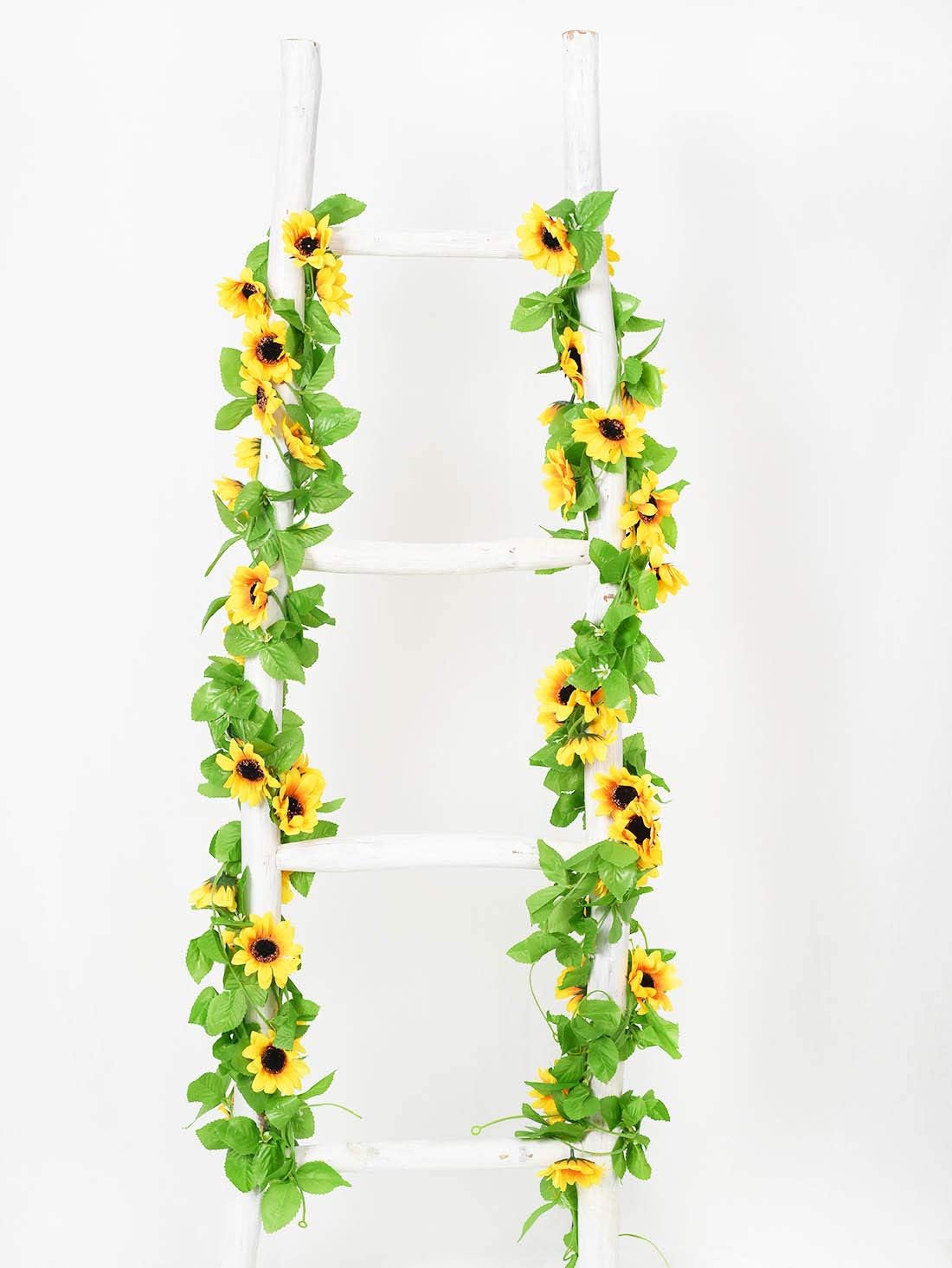 4 Pack Artificial Sunflower Garland Silk