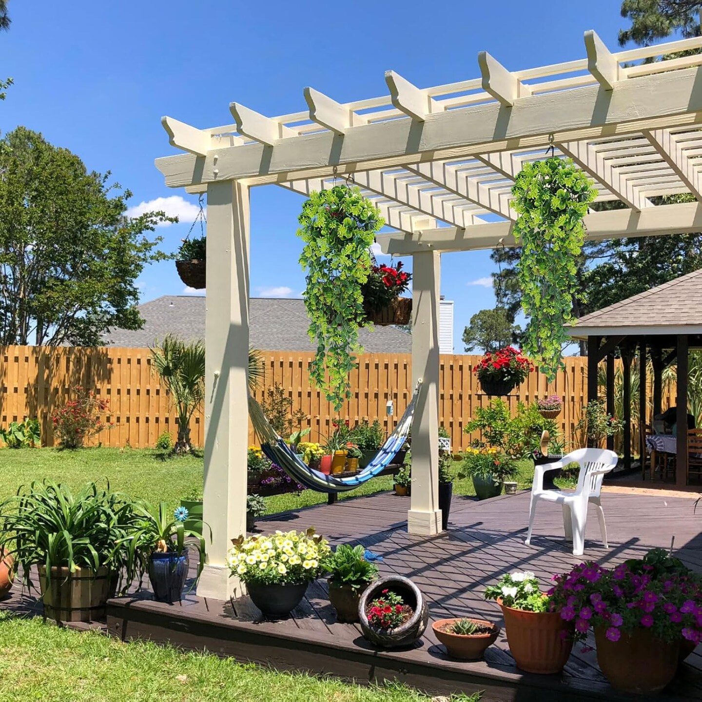 2pcs Artificial Hanging Plant