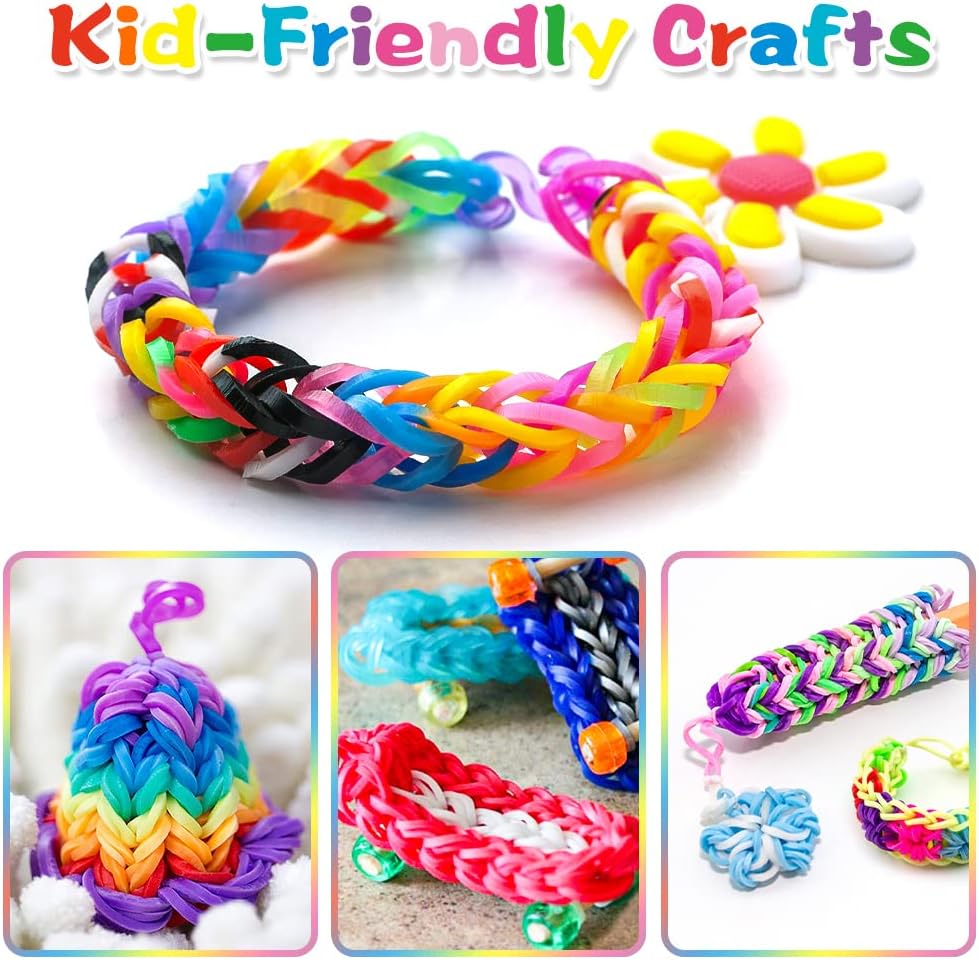 12730+ Loom Rubber Bands Premium Bracelet Making Kit for Weaving(Multicolor)