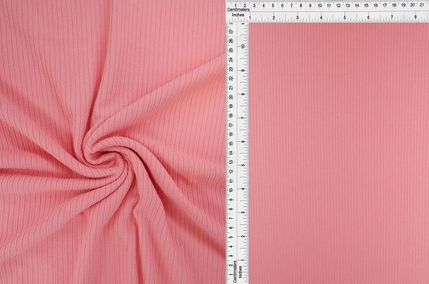 1 Yard Yummy Rib 4x2 Solid Stretch 87% Polyester and 13% Spandex Knit Fabric 58/60 Inch Wide