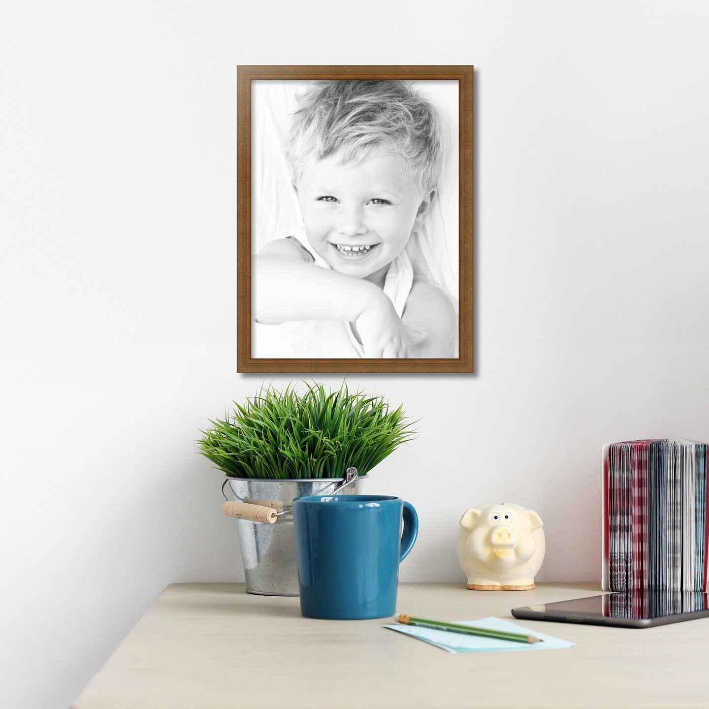 ArtToFrames 18x24 Inch Picture Frame, This 1.25 Inch Custom Wood Poster Frame is Available in Multiple Colors, Great for Your Art or Photos - Comes with Economy Acrylic and Corrugated Backing (A101NN)