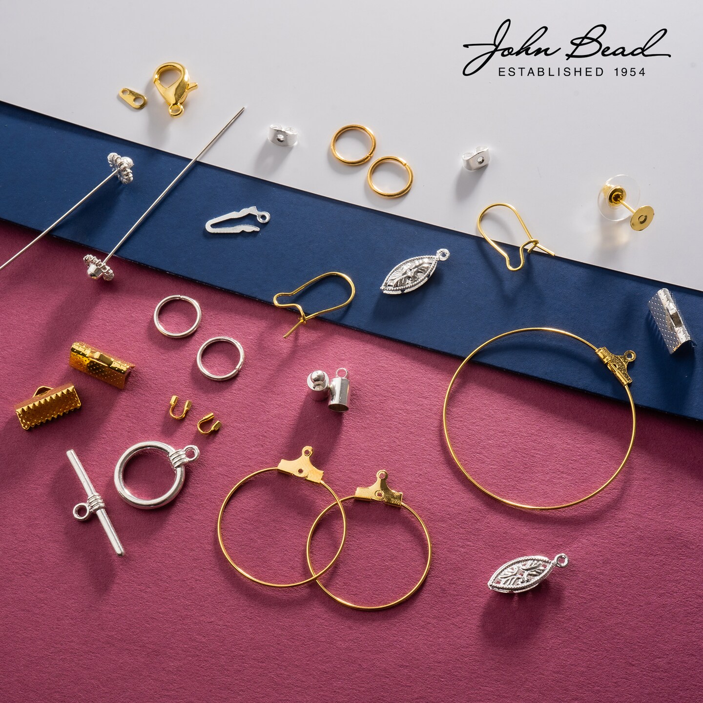 John Bead Must Have Findings Lobster Clasps Set