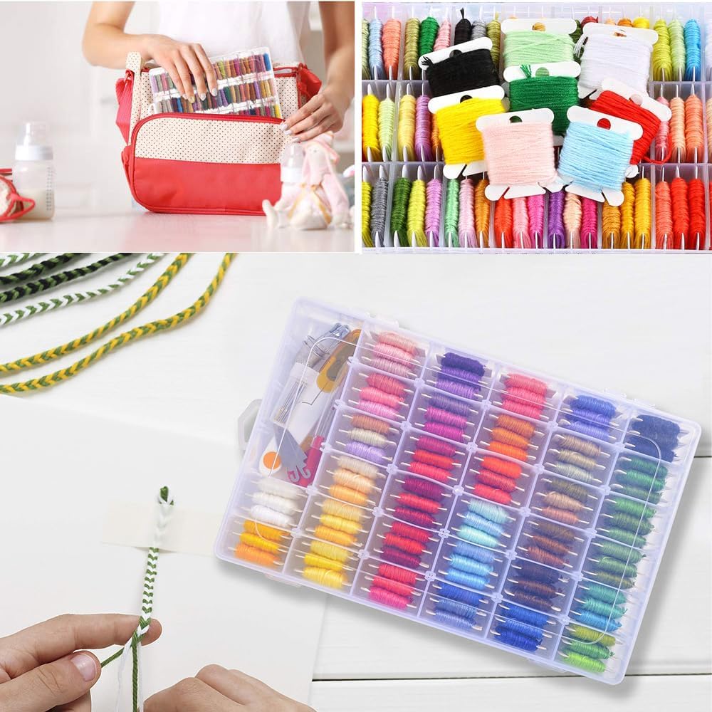 Embroidery Floss Organizer Cross Stitch Thread Organizer