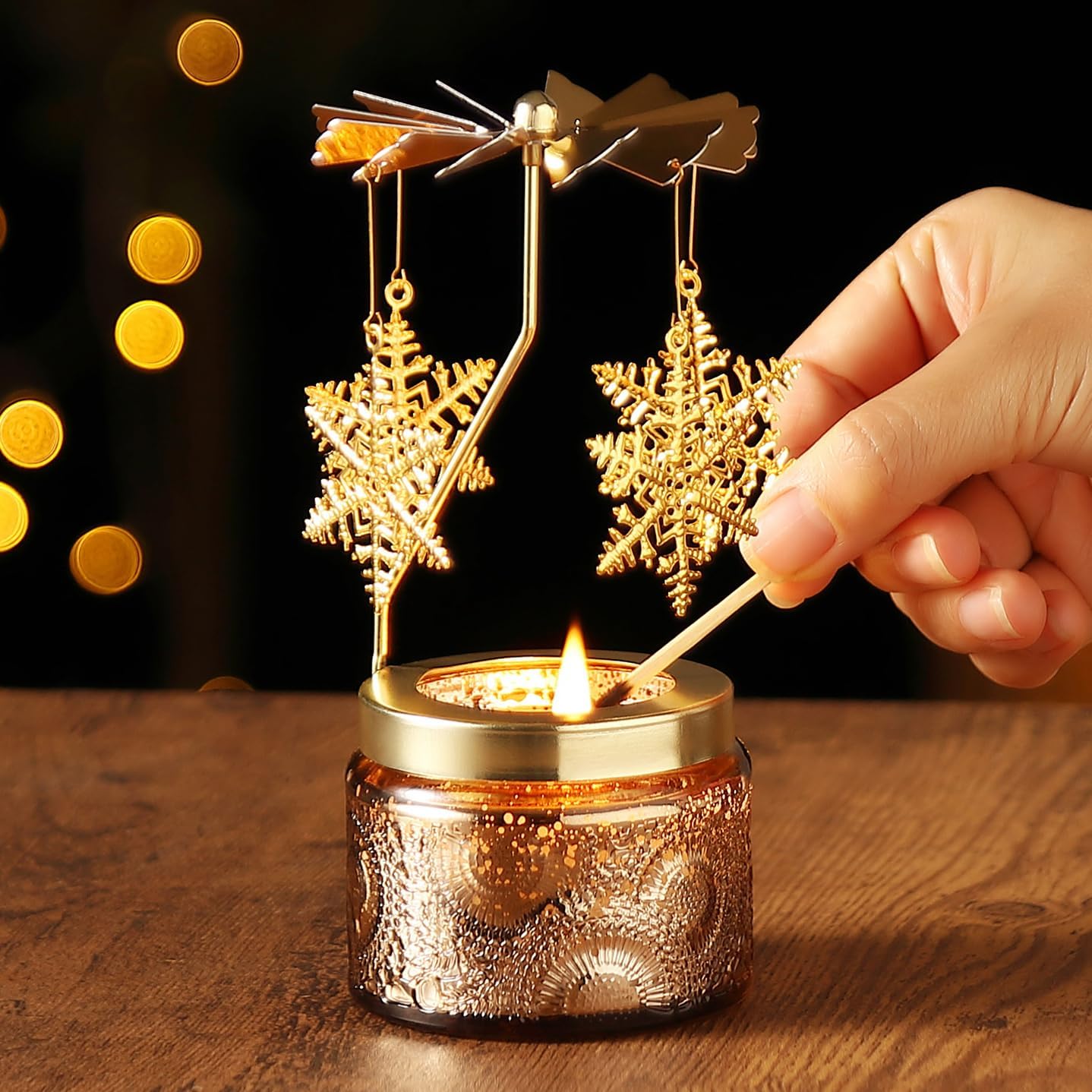 Christmas Scented Candles (Snowflake)