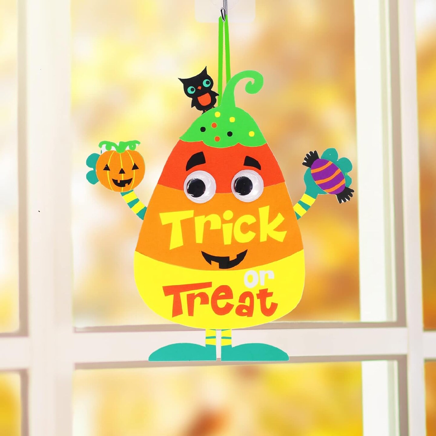 32 Sets Halloween Crafts Kits DIY Halloween Ornaments Decorations Art Sets