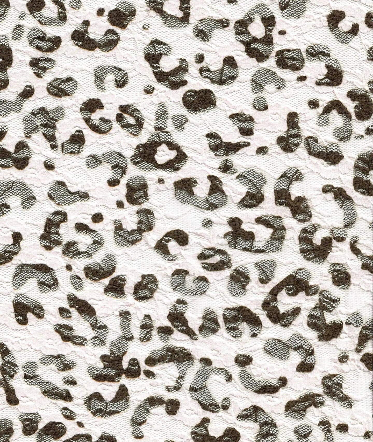1 yard Leopard Print Stretch Lace Fabric 56/58 Inches Wide, 92% Polyester and 8% Spandex