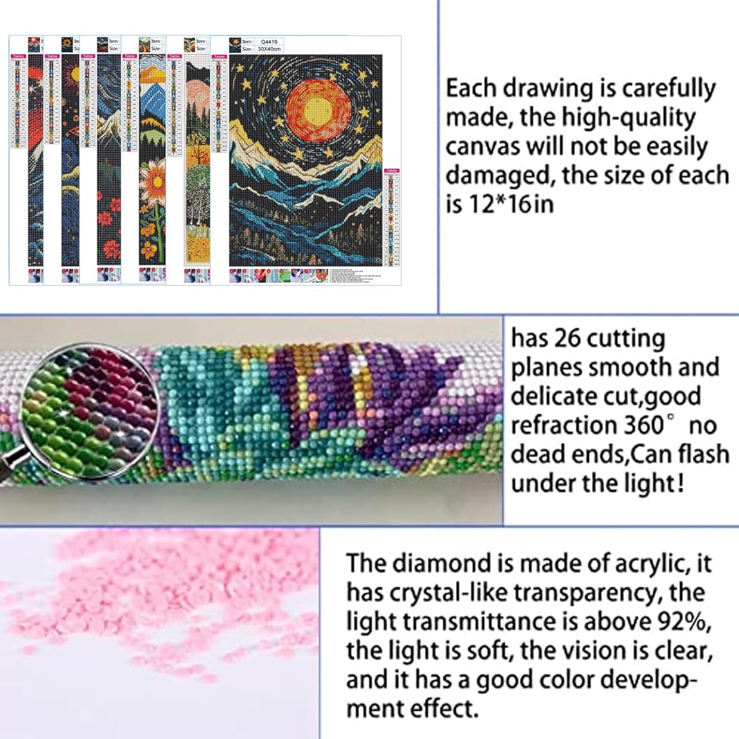 Diamond Painting Kits - DIY 5D Diamond Art Packs
