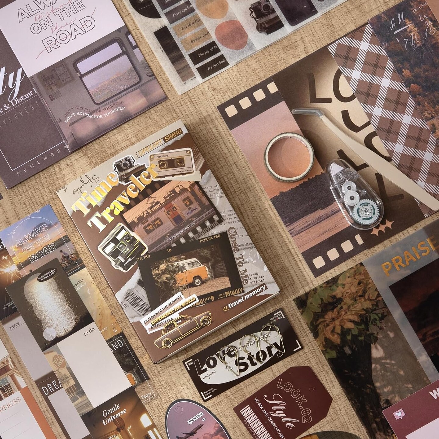 Scrapbook Photo Album Supplies Kit