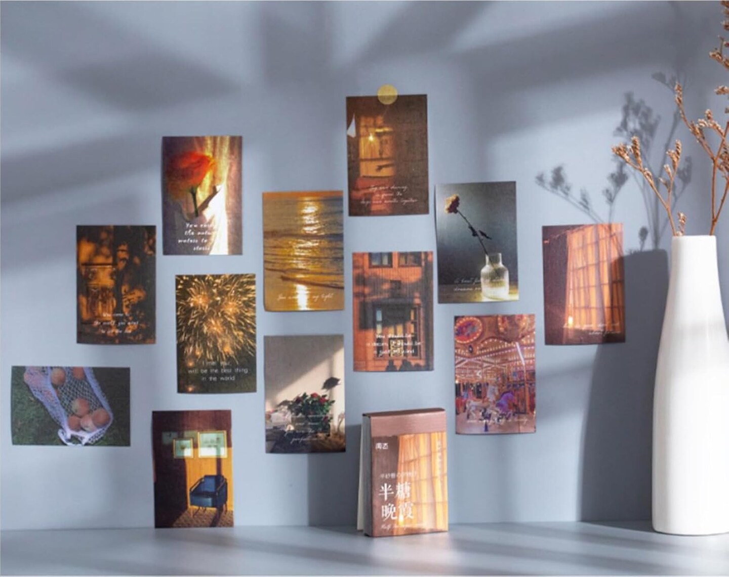 200pcs Washi Paper Scrapbook Stickers Set - 4 Styles