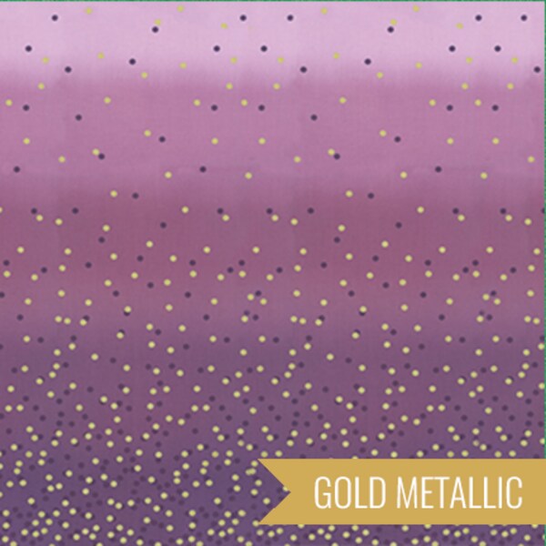 Ombre Confetti Metallic in Mauve (10807 319m) | Ombre Confetti Metallic | V and Co. | Moda