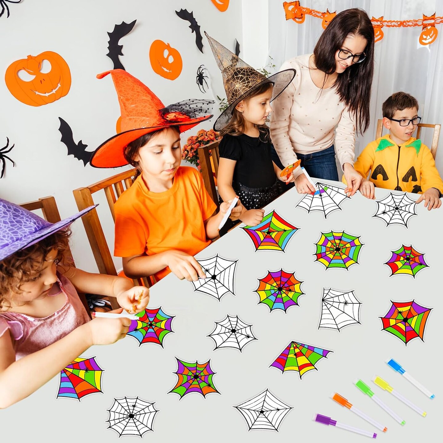 42Pcs Halloween Arts Crafts