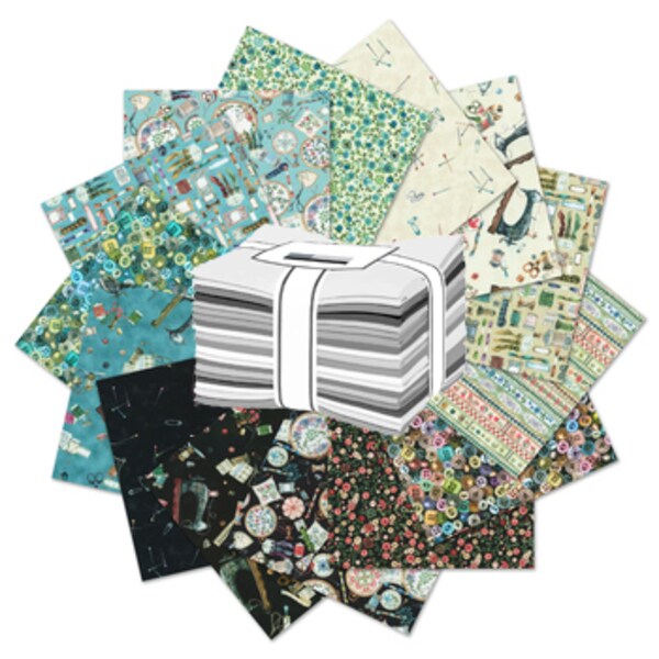 Make It Sew Fat Quarter Bundle by Studio RK for Robert Kaufman (FQ-2168-14)